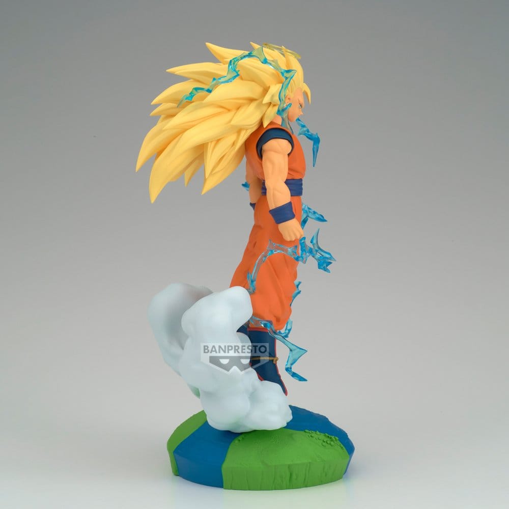 Dragon Ball Z History Box PVC Figure Super Saiyan 3 Son Goku 18 cm