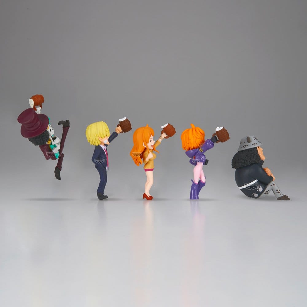 One Piece World Collectable Figure Mini Figures 6 cm Display (12)