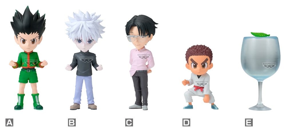Hunter x Hunter World Collectable Figure Mini Figures Heavens Arena Assortment (12)