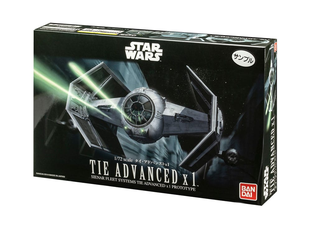Star Wars Modellbausatz 1/72 TIE Advanced x1 10 cm
