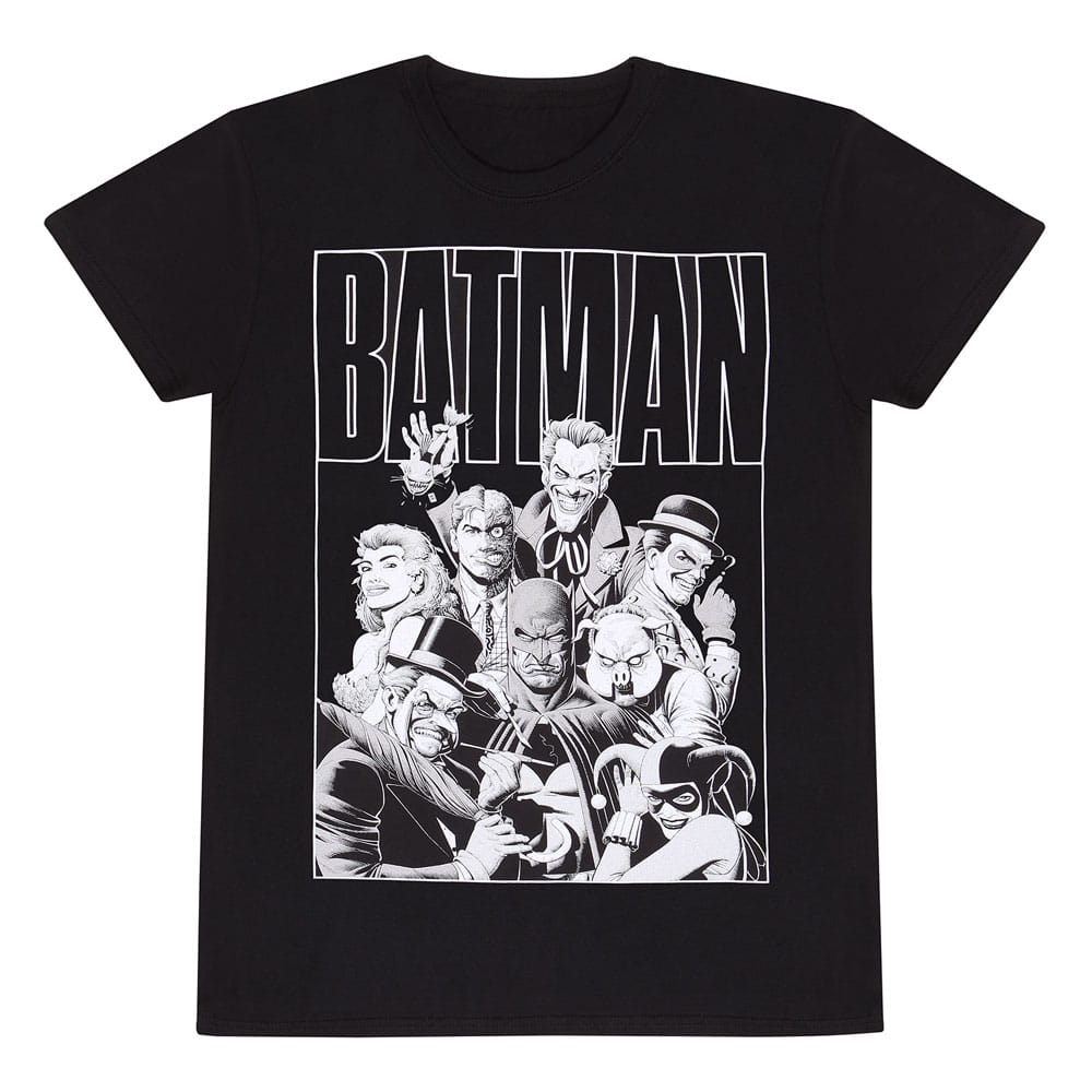 Batman T-Shirt Rogues Gallery Size S