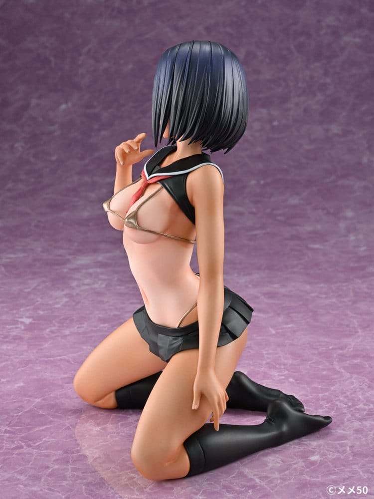 Original Character Miharu no Hajimete PVC Figure 1/6 Miharu Arai Tan line Ver. 20 cm