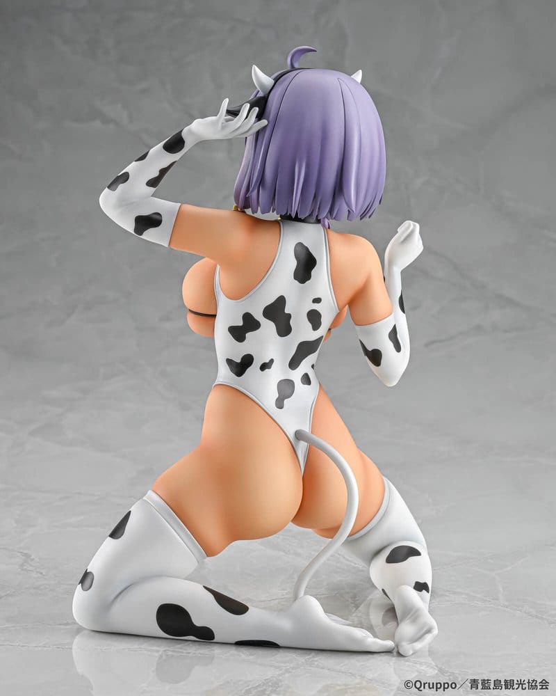 Nukitashi The Animation PVC Statue 1/5 Misaki Hotori Cow print costume Tanned Ver. 22 cm
