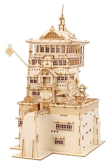 Spirited Away Wooden Craft Kit Kigumi Aburaya