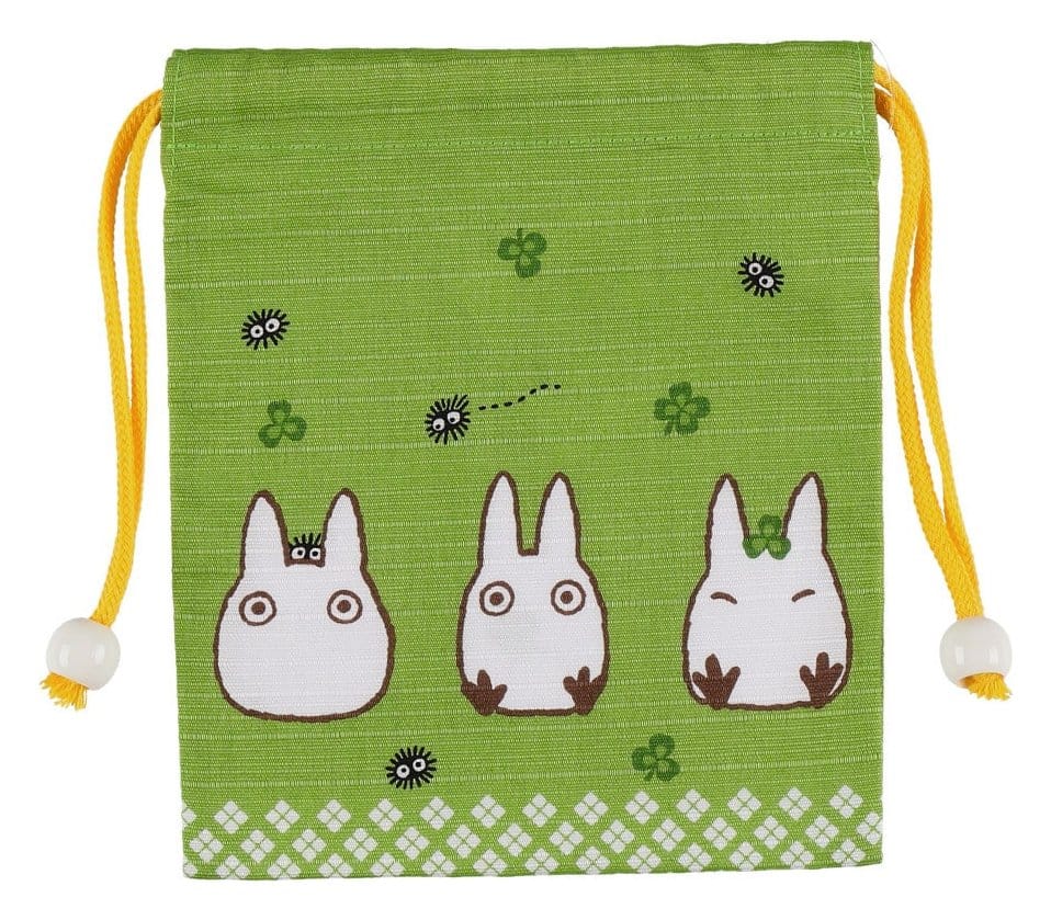 My Neighbor Totoro Cloth Bag Small Totoro Green