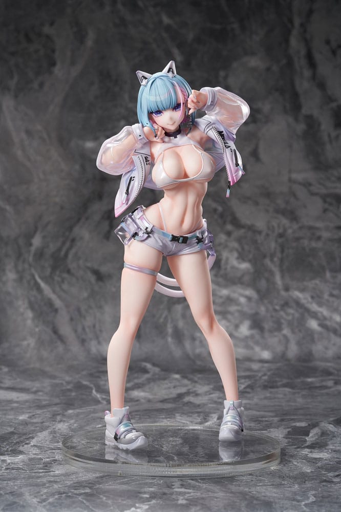 Original Character PVC Statue 1/6 Kin Mirai Nekomata Miu 26 cm