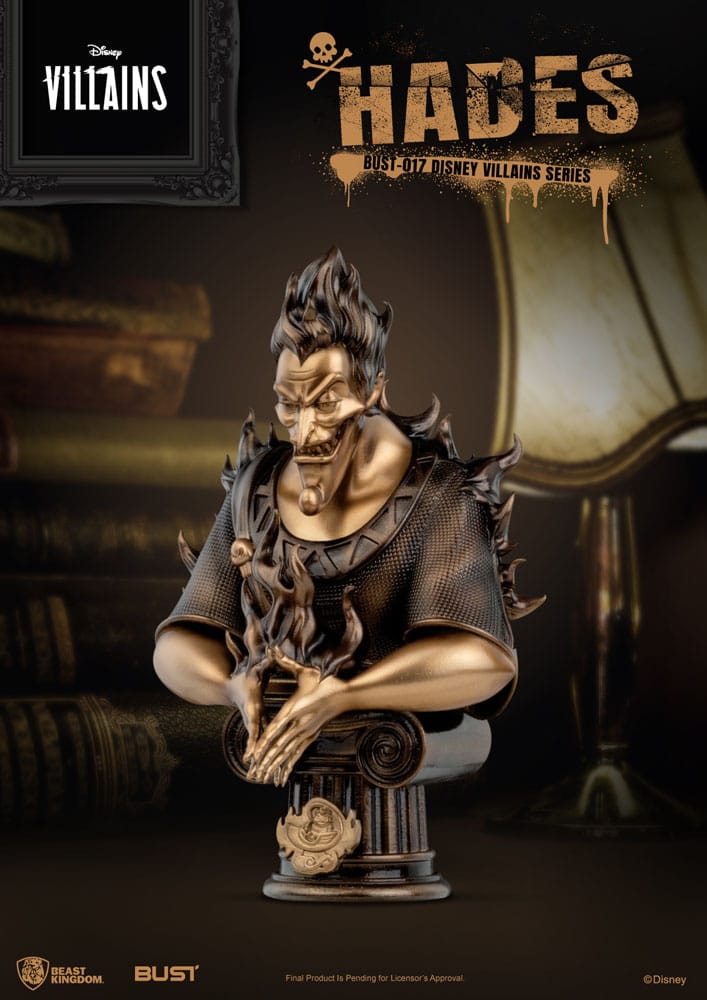 Disney Villains Series PVC-Büste Hades 16 cm