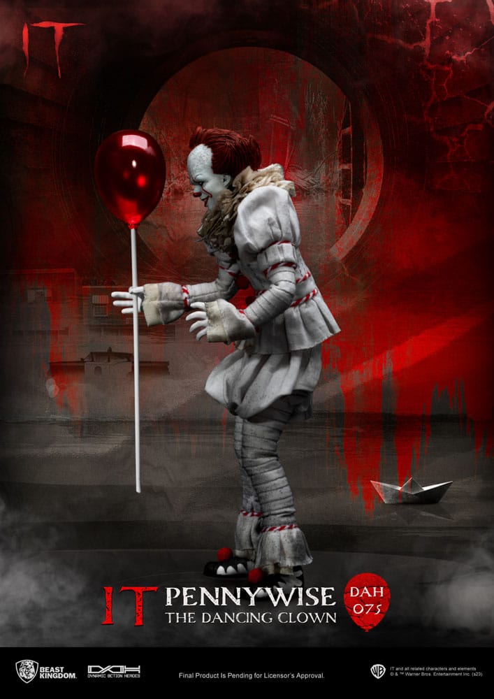Stephen Kings It Dynamic 8ction Heroes Actionfigur 1/9 Pennywise 21 cm