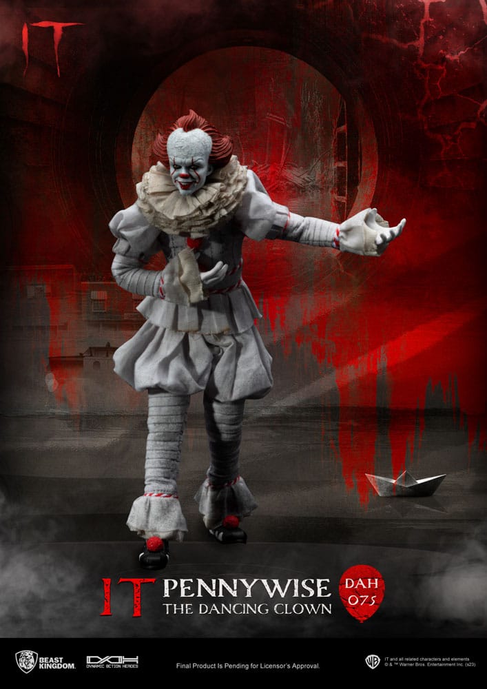 Stephen Kings It Dynamic 8ction Heroes Actionfigur 1/9 Pennywise 21 cm