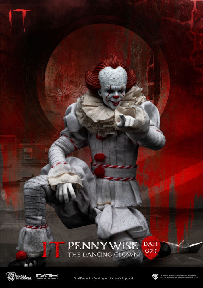 Stephen Kings It Dynamic 8ction Heroes Actionfigur 1/9 Pennywise 21 cm