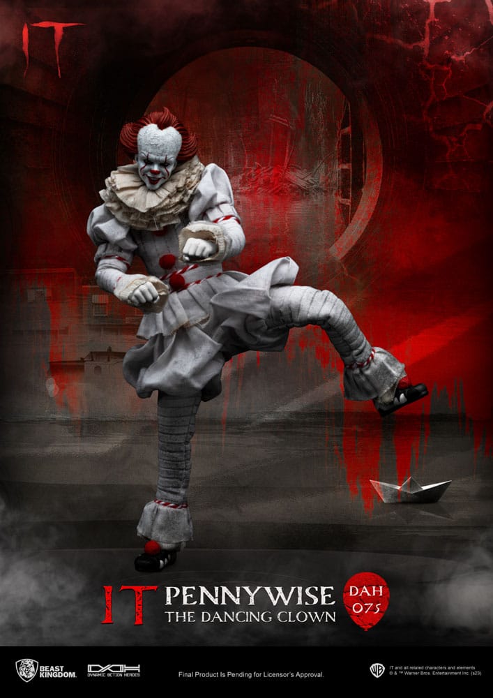 Stephen Kings It Dynamic 8ction Heroes Actionfigur 1/9 Pennywise 21 cm