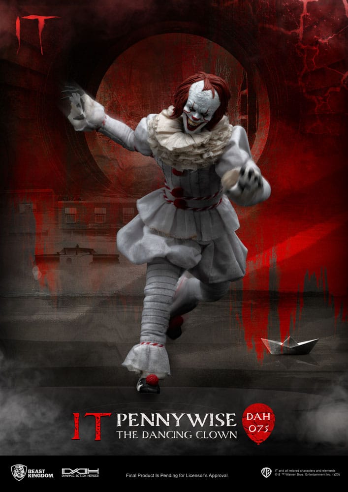 Stephen Kings It Dynamic 8ction Heroes Actionfigur 1/9 Pennywise 21 cm