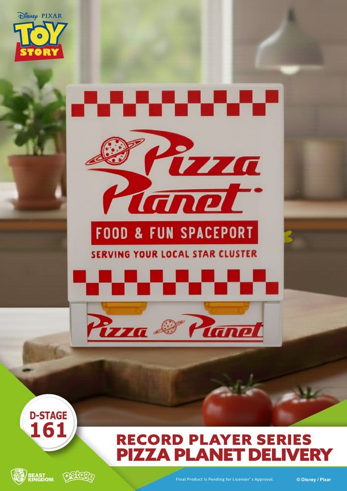 Toy Story Record Player Series PVC figure Pizza Planet Delivery 12 cm