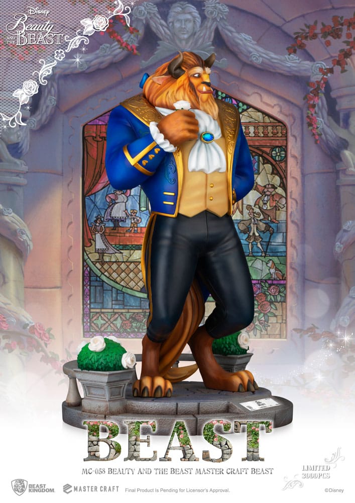 Disney Master Craft Statue „Die Schöne und das Biest“ 39 cm