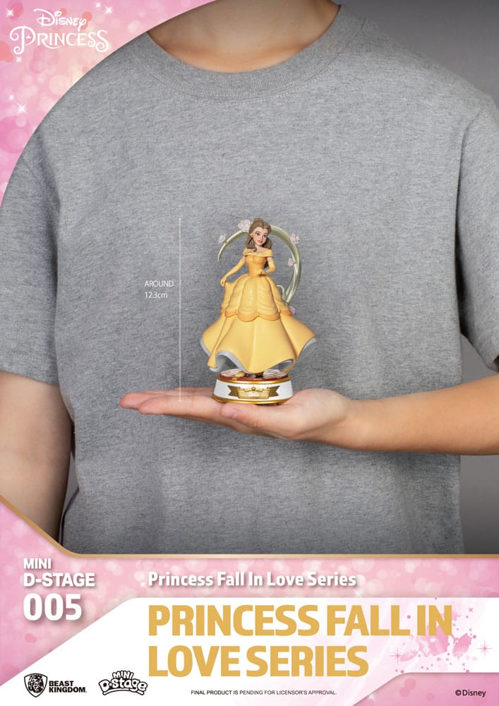 Disney Mini Diorama Stage Statues Princess Fall In Love Series 12 cm Assortment (6)