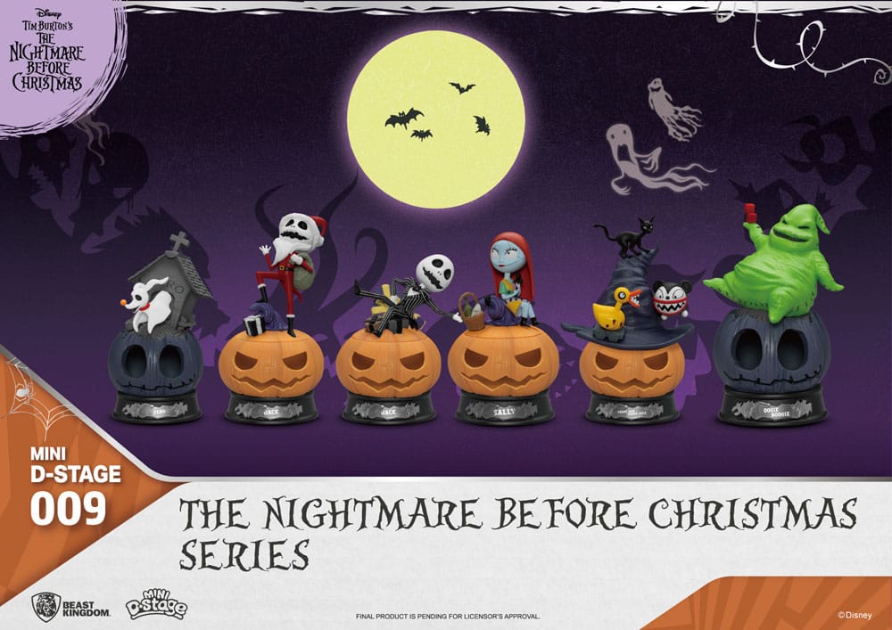 The Nightmare Before Christmas Mini Diorama Stage Figures The Nightmare Before Christmas Series 10 cm