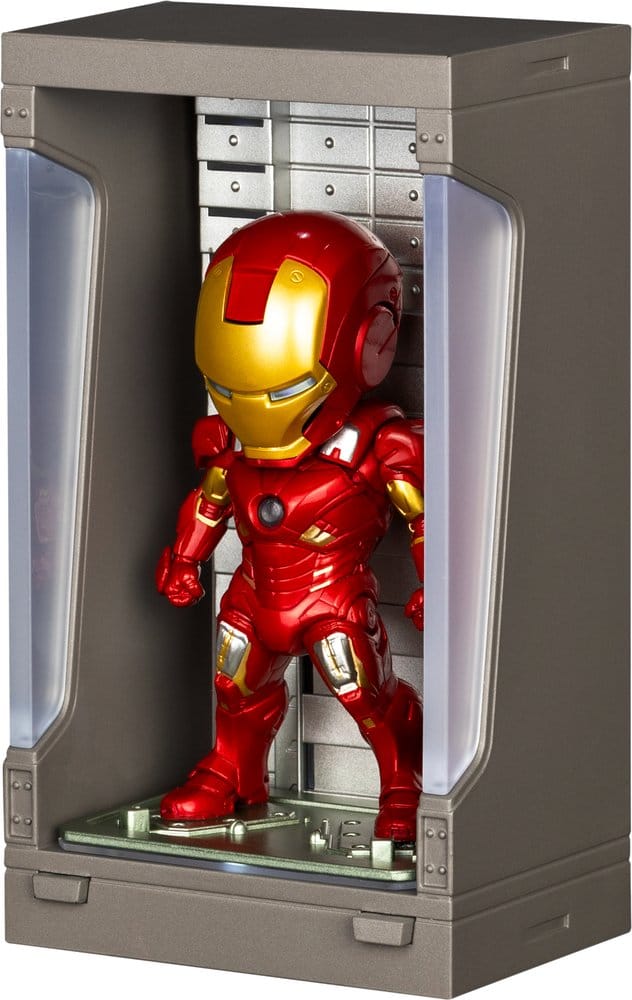 Marvel Mini Egg Mini Figures Iron Man Hall of Armor Blind Box Assortment (6) 8 cm