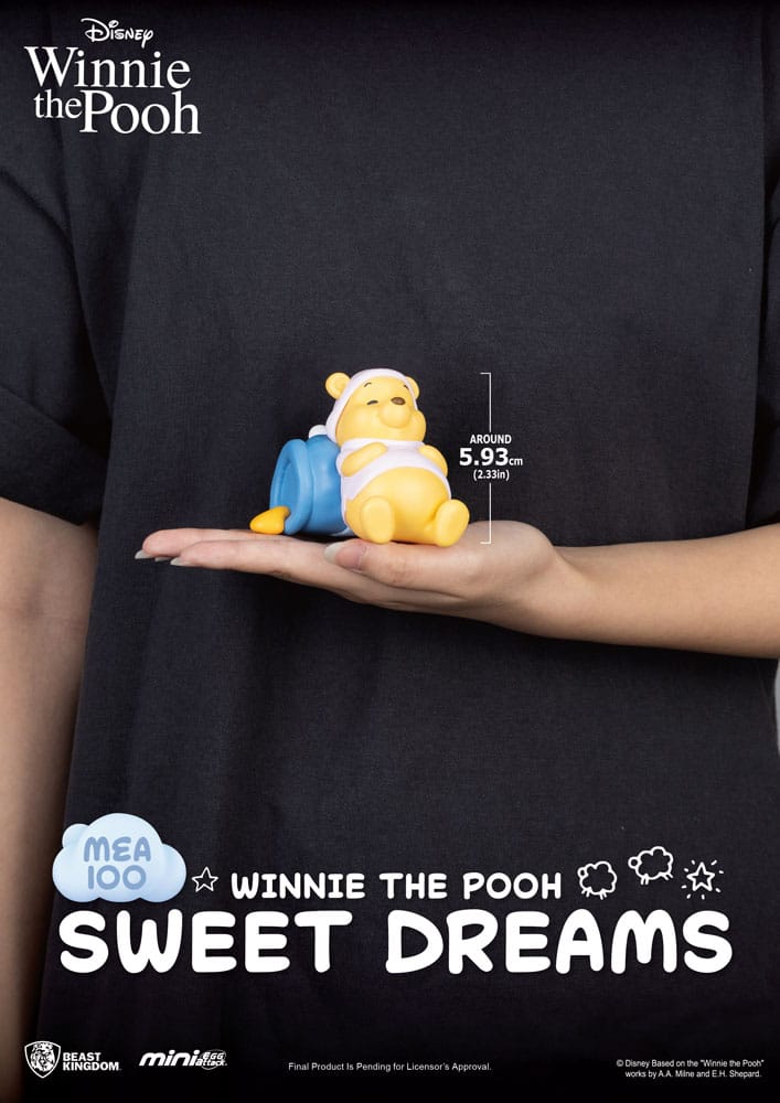 Winnie the Pooh Mini Egg Attack Blind Box Figures sweet dreams 6 cm Assortment (6)