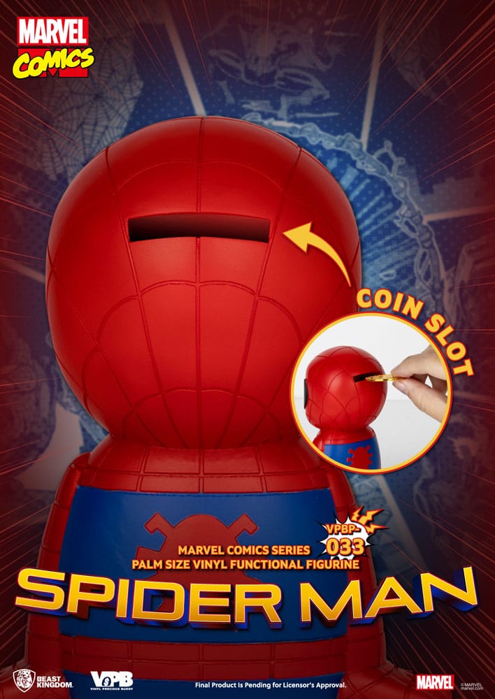 Classic Marvel Comics Piggy Vinyl Bank Spiderman 12 cm