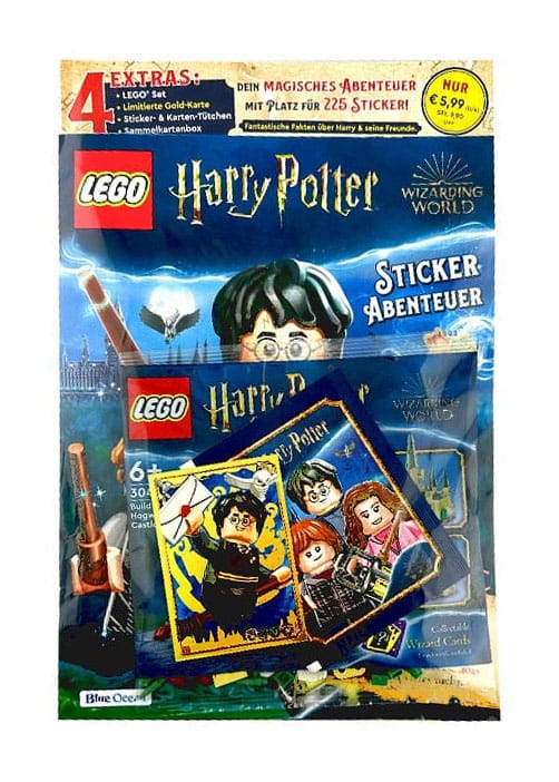 LEGO Harry Potter Sticker & Trading Card Collection Series 1 Starter Pack *German Version*