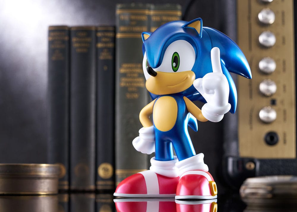 Sonic The Hedgehog Sofbi Vinyl Figure Sonic Metallic Ver. 15 cm