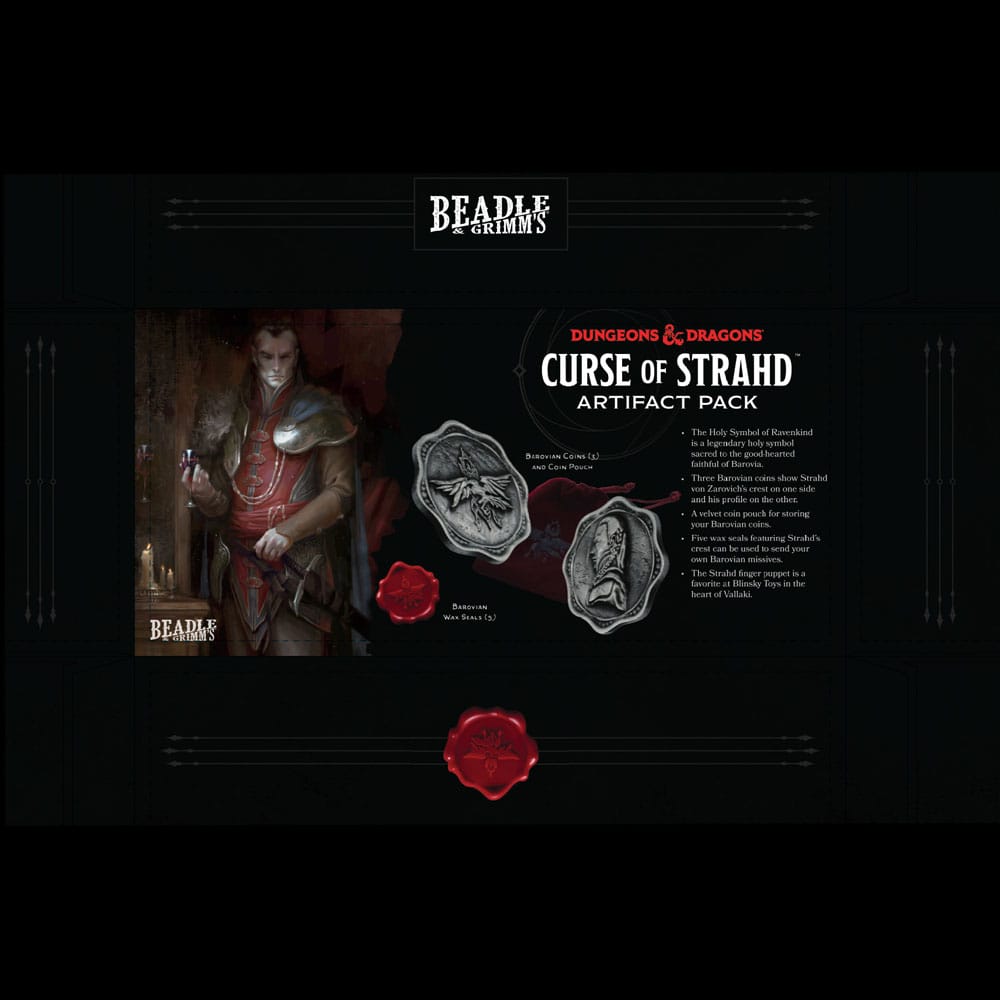Dungeons & Dragons: Course of Strahd Geschenkbox Artifact Set