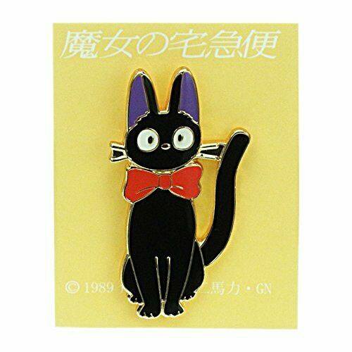 Kiki's Delivery Service Pin Badge Jiji Ribbon