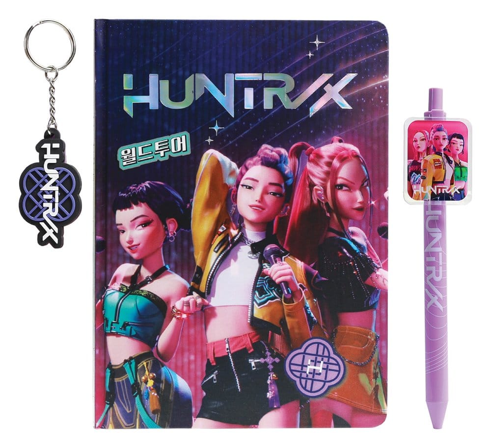 KPop Demon Hunters Notebook Gift Set Huntr/x