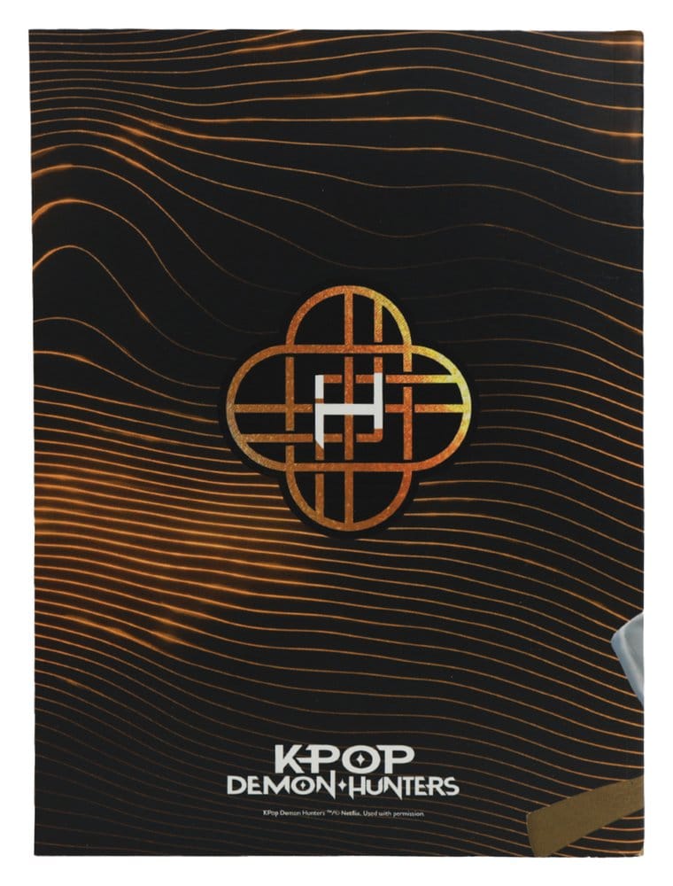 KPop Demon Hunters Stationery Set 10-Pack Golden