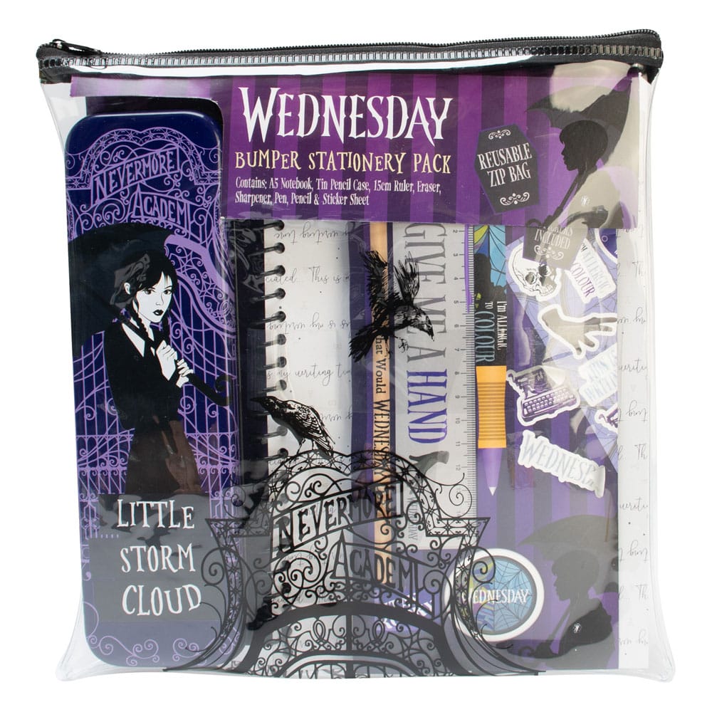 Wednesday Stationery Set 9-Pack Bumper