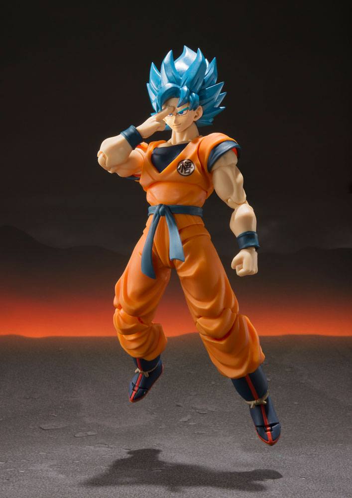 Dragon Ball Super Broly S.H. Figuarts Action Figure Super Saiyan God Super Saiyan Goku Super 14 cm