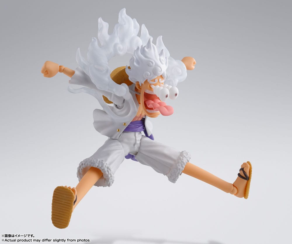 One Piece Z SH Figuarts Action Figure Monkey D. Luffy Gear 5 15 cm