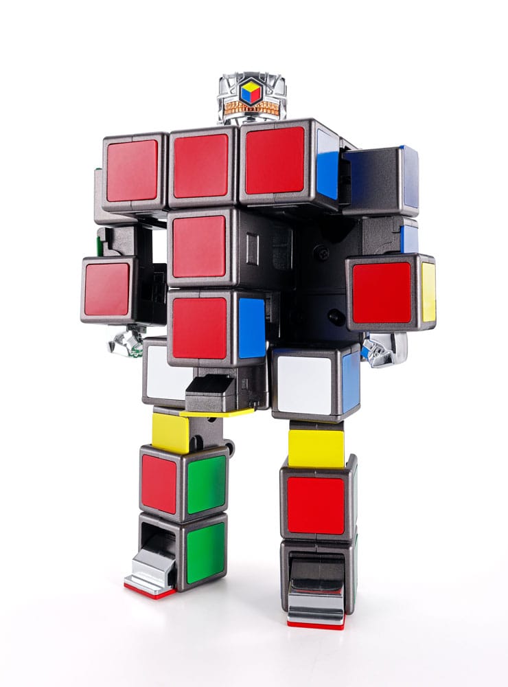 Rubik´s Cube Soul of Chogokin Diecast Action Figure Rubik´s Cube Robo 15 cm