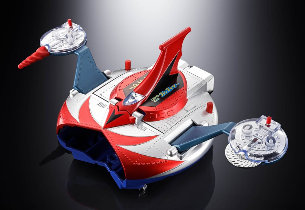 UFO Robo Grendizer Chogokin Action Figure Deluxe Grendizer & UFO Spazer 14 cm