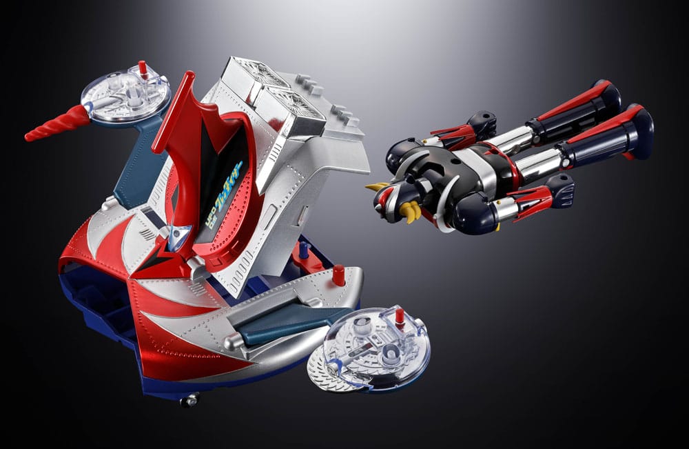 UFO Robo Grendizer Chogokin Action Figure Deluxe Grendizer & UFO Spazer 14 cm