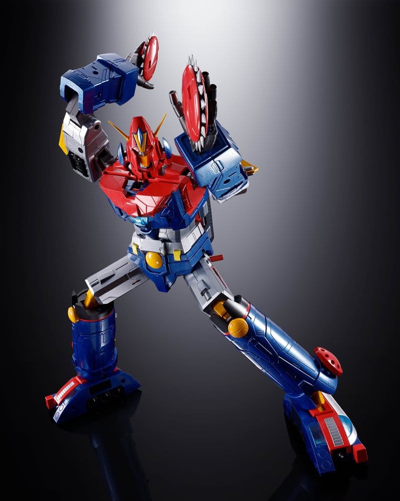 Chodenji Robot Combattler V Soul of Chogokin Diecast Action Figure GX-121 Combattler V6 26 cm
