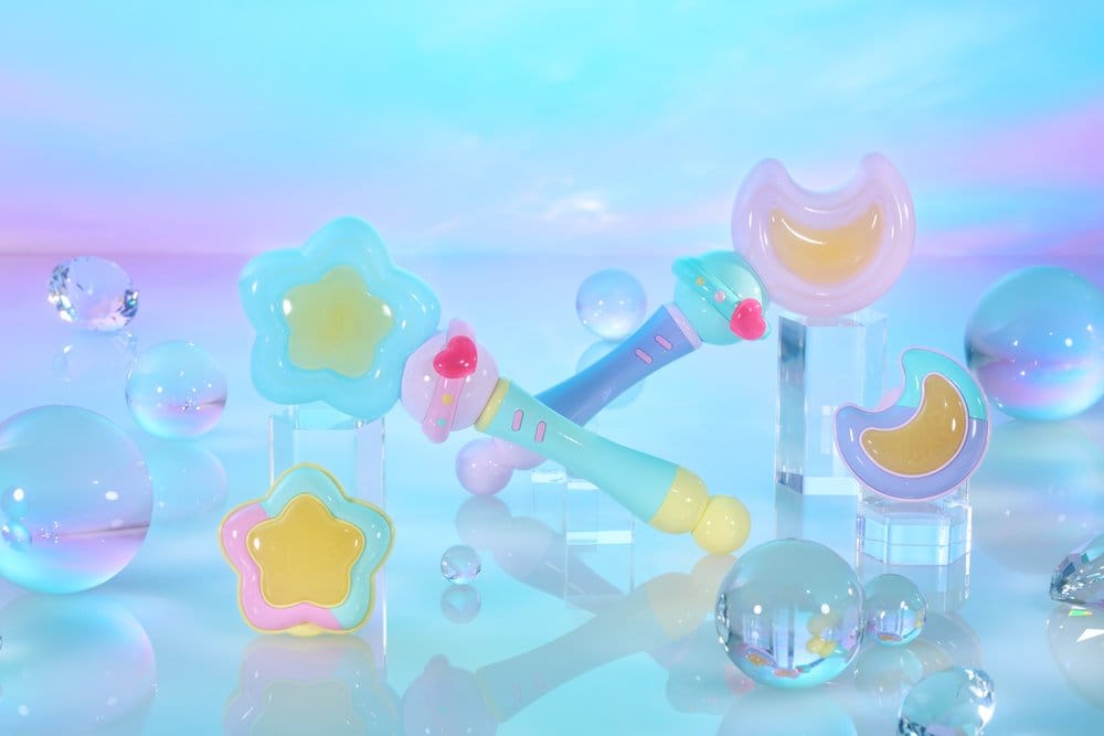 Magical Sisters Lulutto Lilly Proplica Replica Moontoneoneon & GlassHeart DreamPact Set 25 cm