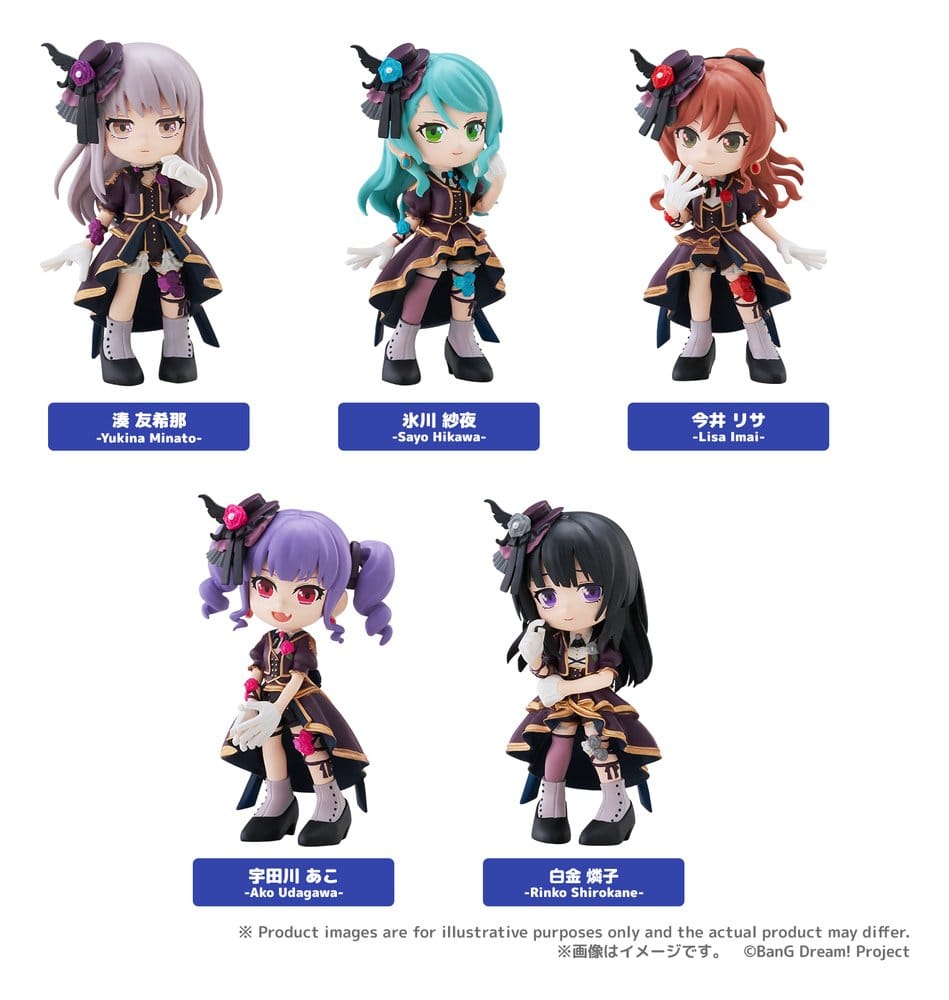 BanG Dream! PalVerse Collection PVC Figures Roselia Box Ver. 5 cm Assortment (6)
