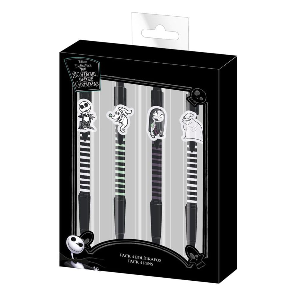 The Nightmare before Christmas ball pen 4-Pack character