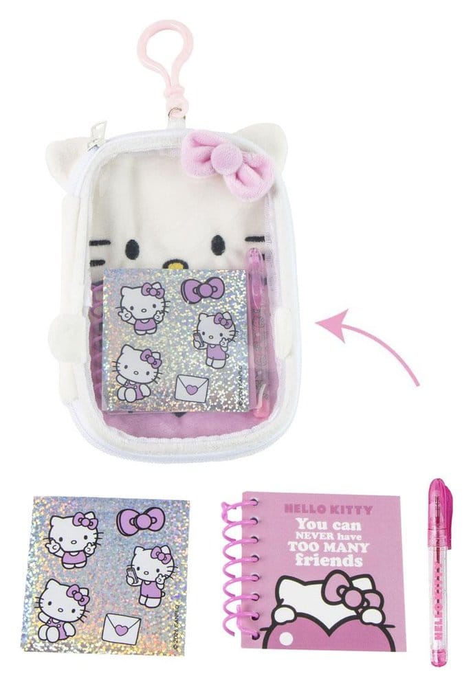 Sanrio Plush Stationery Set Hello Kitty