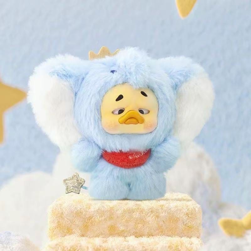 Mini Upset Duck Plush Keychain Wish List Duck 12 cm Blind Box Display (6)
