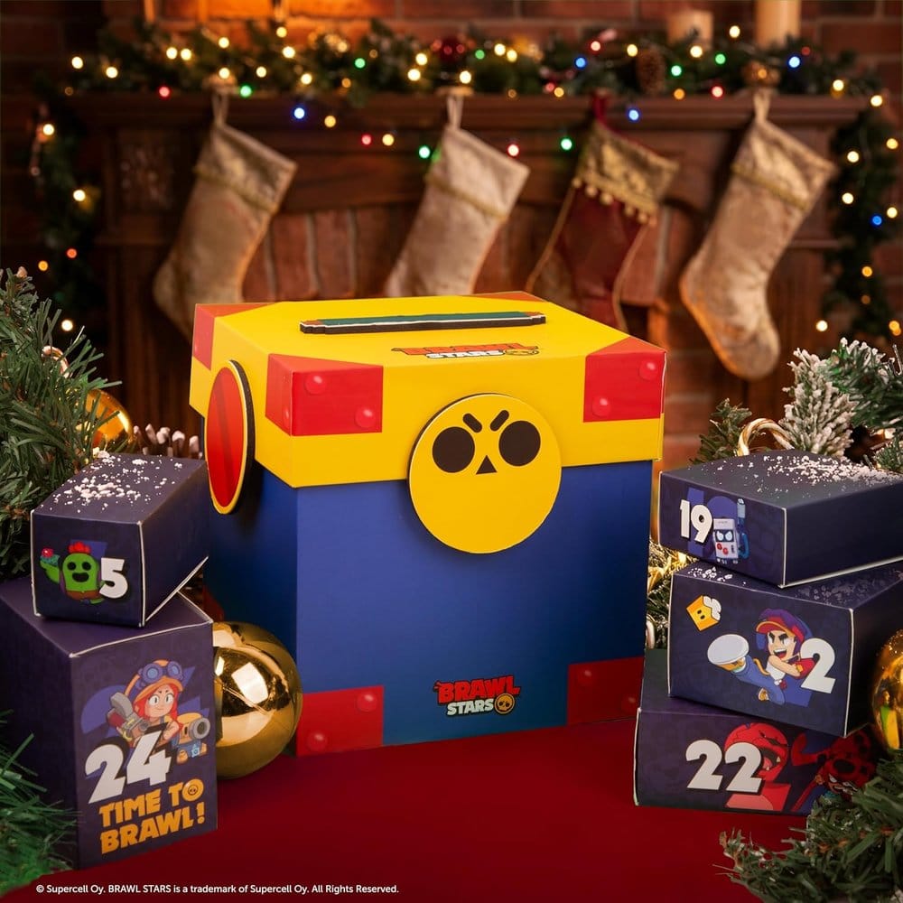 Brawl Stars Mega Box Advent Calendar New Edition 2026