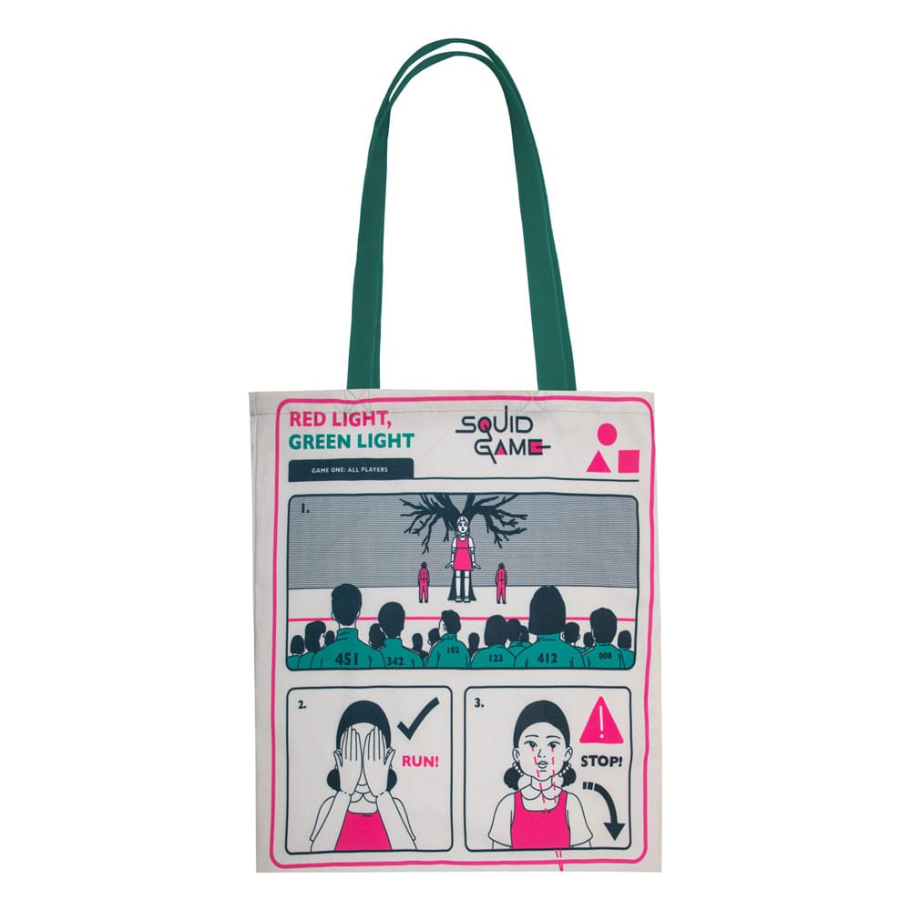 Squid Game Tote Bag Young-hee Blue Print