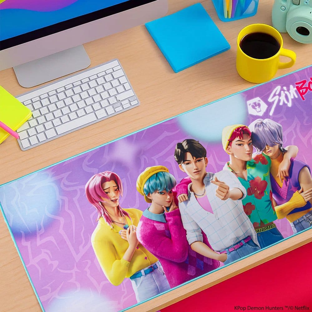 KPop Demon Hunters Desk Mat Saja Boys XL