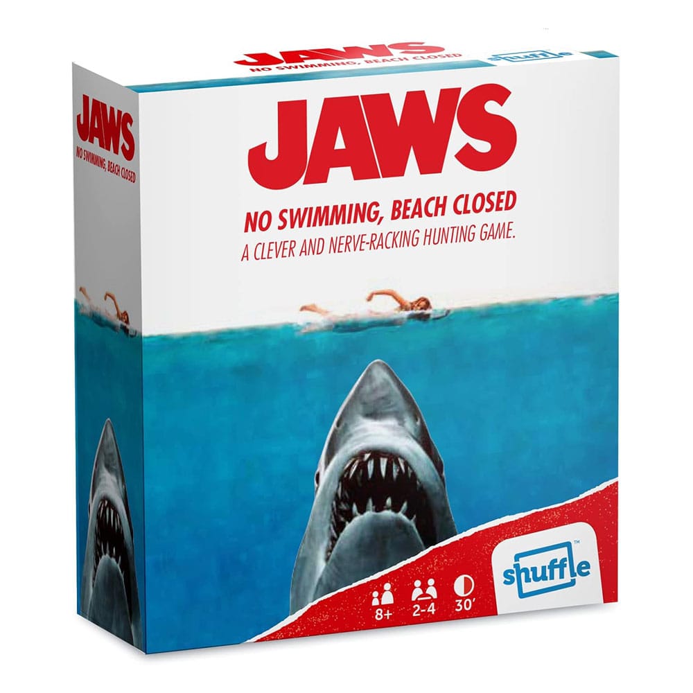 Jaws Shuffle Card Game Retro