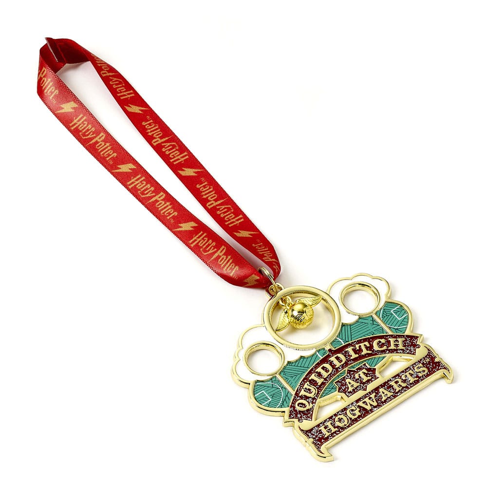 Harry Potter tree ornament Quidditch (Golden Tone)