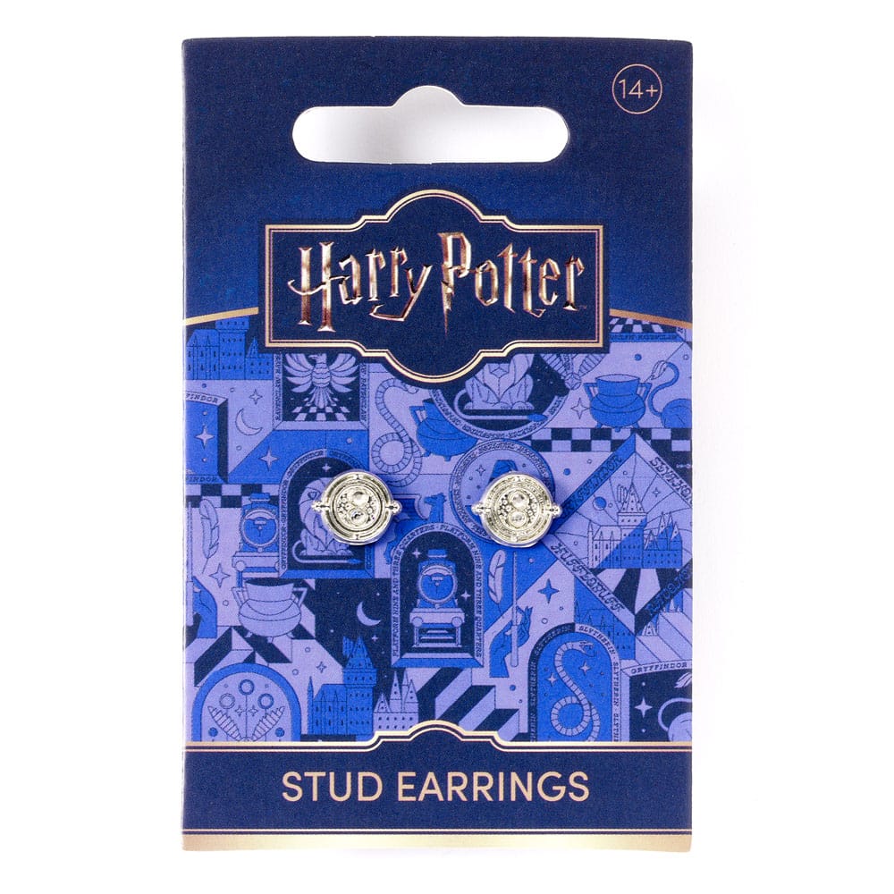 Harry Potter Earrings Time Turner (Silver Tone)