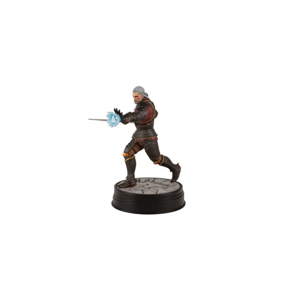 Witcher 3 Wild Hunt PVC-Statue Geralt Toussaint Turnierrüstung 20 cm