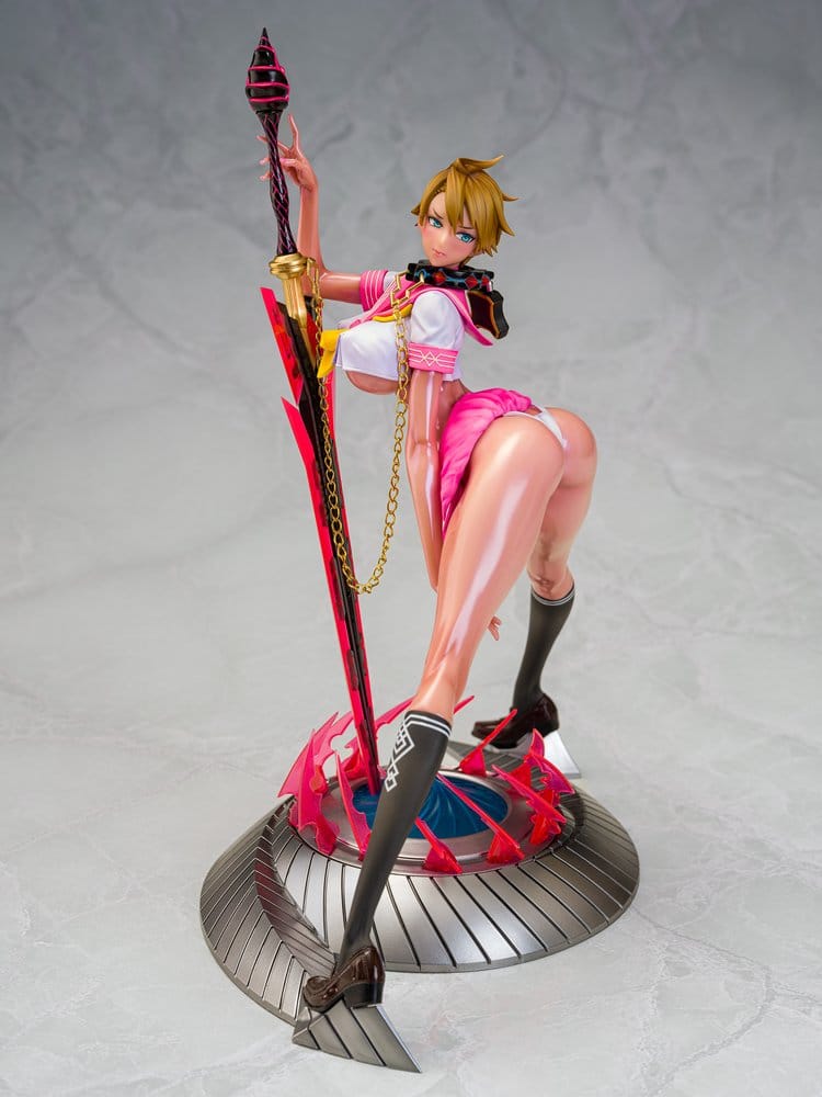 Original Character Mahou Shoujo Series Statue 1/6 Rui Asuka Pink Summer Sailor Ver. Illustration by Raita 29 cm