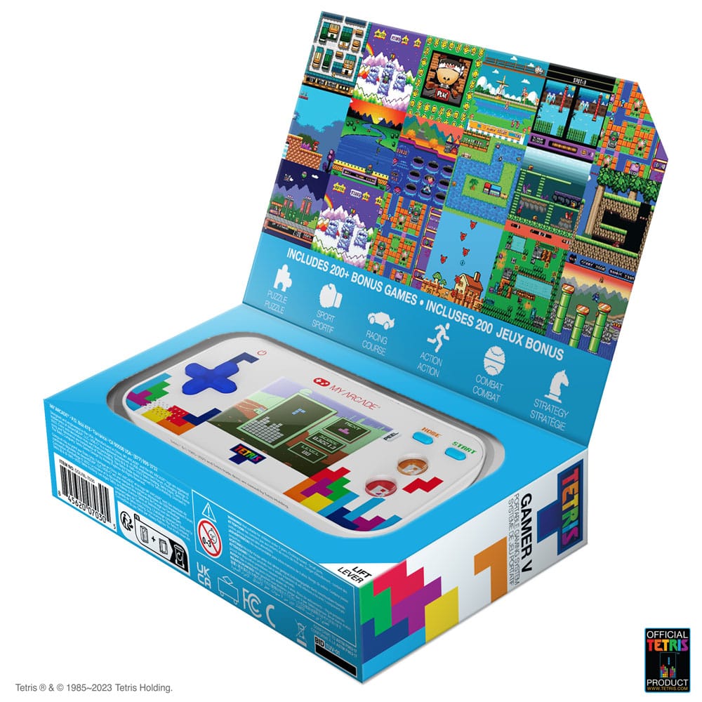 Tetris Portable Video Gaming System Gamer V